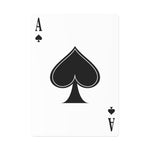 White Poker Cards (POD)