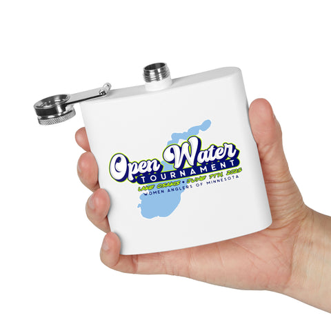 Stainless Steel Flask - 2025 Open Water Tournament Edition (POD)