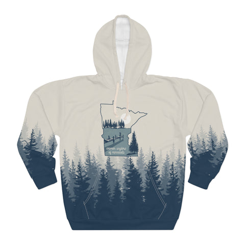 Up North Unisex Pullover Hoodie (POD)