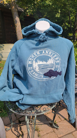 Blue Fleece Walleye WAM Sweatshirt