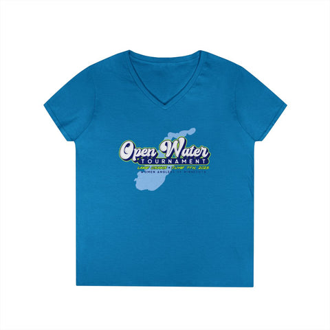 [Pre-Order] Open Water Tournament 2025 - Gildan Women's V-Neck T-Shirt